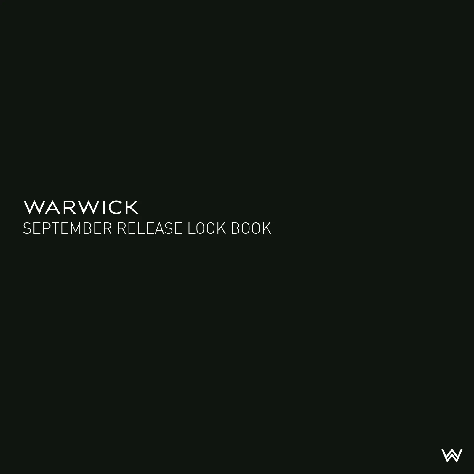 WARWICK LOOKBOOK FW 2024